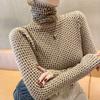 High Collar Sweater Women Underlay Sweater Pullover Casual Autumn and Winter Long Sleeve Popular Pullover Sweater Women