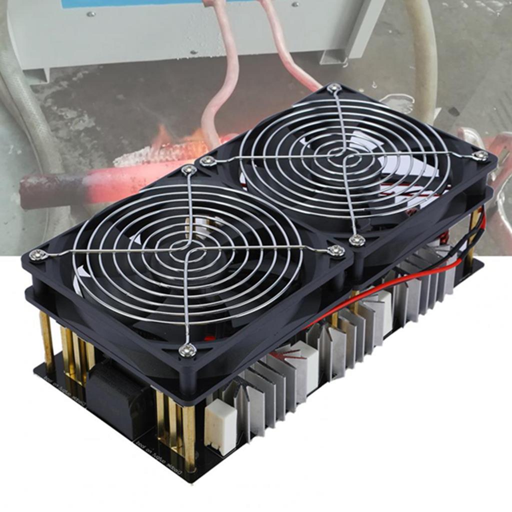 2500W 50A DC 12 48V Induction Heating Board ZVS Power Supply Module High Frequency Low Voltage Flyback Driver Heater