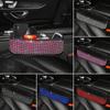 Luxury Diamond Car Seat Gap Crevice Storage Box Holder Multifunction Organizer Phone Cup Bottle Wallet Bling Car Accessories