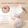 Setting Powder Waterproof Invisible Pores Long-lasting Makeup Brightening And Breathable Concealer And Contouring