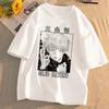 Japanese Manga Gojo Satoru T Shirt Women Tops Jujutsu Kaisen Anime T-shirt Unisex Harajuku Kawaii Short Sleeve Tee Summer Top