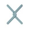 TPR Heat Resistant Pad Foldable Non-Slip Pot Pan Mat Table Placemat Dish Plate Cross Holder Coaster Kitchen Table Trivet