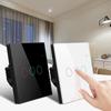 Smart Home LED Light Switch AC100V-250V Touch Switch EU Wall Lamp Sensor Switch Use For Single Fire Wire No Neutral Wire Require