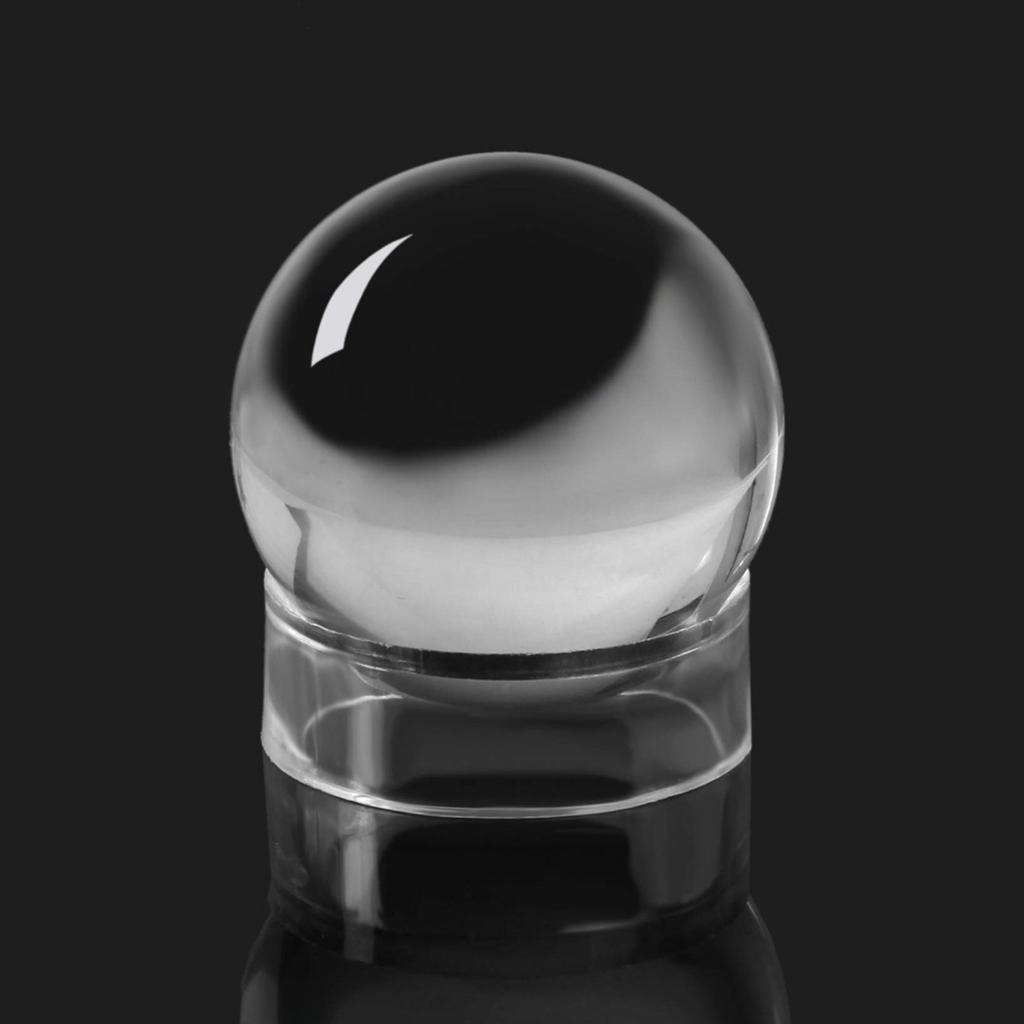 10Pcs Baseball Display Stand Clear Rings Sphere Stand Round Plastic Display Holder for Golf Baseball Softball