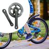 Kids Bicycle Crankset Square Hole Components Mountain Bike 152mm Outdoor Easy Installation Riding