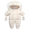 Months Newborn Baby Jumpsuit Winter Cotton Baby Romper With Gloves Hooded Thicken Boys Snowsuit Girl Clothing Set
