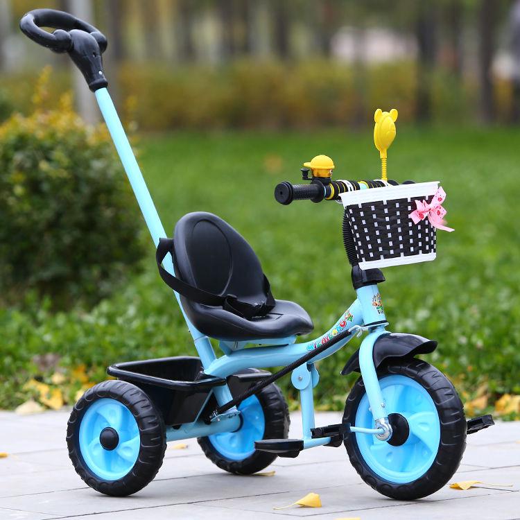 Lightweight Pedal Car Tricycle for Kids Aged 1-5 – Outdoor Stroller/Bicycle