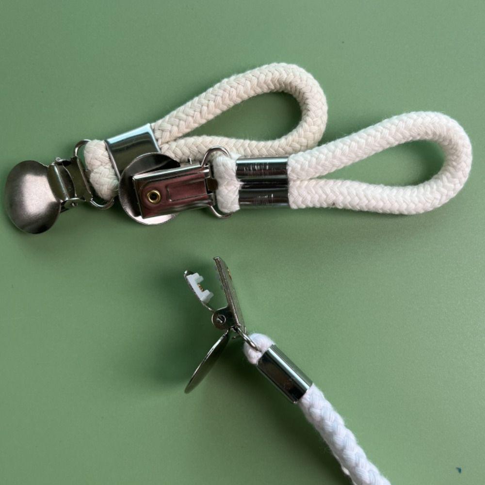 Braided Towel Holder Clothespins Cloth Hanger Clamp Durable Cloth Storage Hook