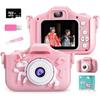 Exclusive Digital Toy for Stylish Toy 40MP 1080P HD Video 850mAh IPS 8x Timer Selfie Easy USB Day Birthday Japanese Instruction 32GB Card Included