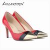 Women All-match Sexy High Heels Shoes Pointed Toe Leather Pumps Wedding Party Stilettos Shoes Shoe