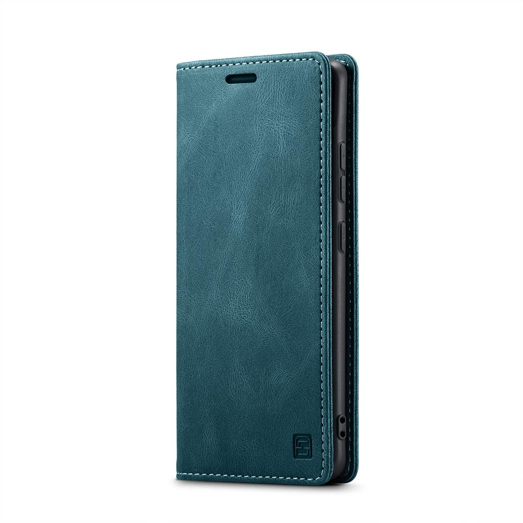 Premium Vintage Leather Wallet Case for Redmi Note 9-14 Series & POCO M2/M5S/X5/X7 - Flip Cover, Card Slots, Shockproof Retro (4 Colors)