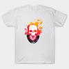 T Shirt Women Ghost Rider Harajuku Print Kawaii Tshirt Summer Short Sleeve Female T-Shirt Top Tee