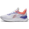 New LINING YueYing Element Running Shoes Women's Low Top White/Purple ARHS010-1