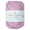 Hamanaka Washed Cotton Crochet Yarn Fine Col.147 Purple 25g Approx. 104m 3842