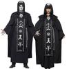 Adult Halloween Wizard & Vampire Couple Costumes - Male & Female Robes