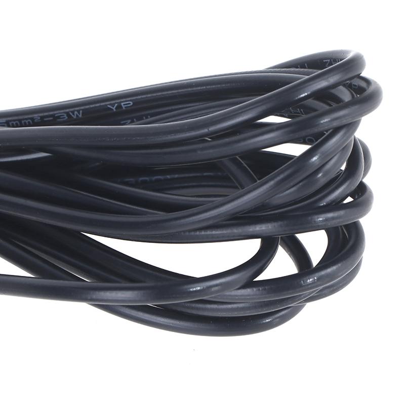 5 Meter Extension Cable For Solar Spotlight Waterproof Cable 2 Pin Male To Female Connector Floodlight Universal 5M Cable