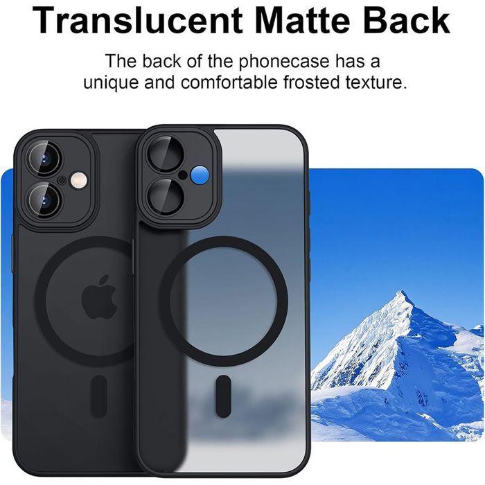 Protective Case - BOOLING - for iPhone 17 Pro Max - Shockproof - With Magnetic Circle - 2 Tempered Glasses