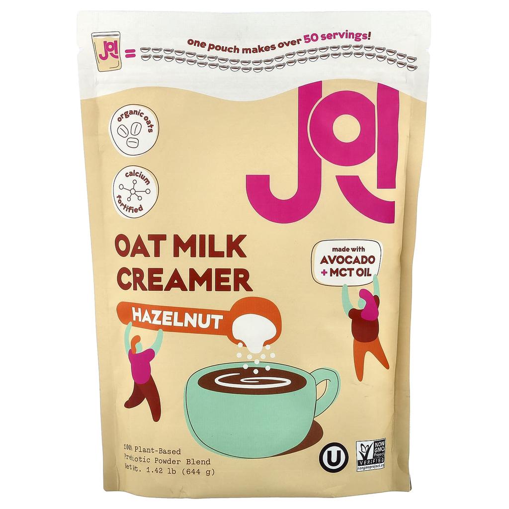JOI Oat Milk Creamer, Hazelnut, 644g (1.42lb)