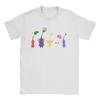 Cute Pikmin Pattern Accessories Men Women T Shirt 100% Cotton Tee Graphic Print T-shirt Clothing