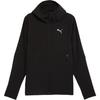 Logo Print Zip-Up Hooded Jacket Men Jackets Black 525619-01