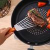 Frying Shovel Multifunctional Steak Non-slip Stainless Steel for Spatula Kitchen