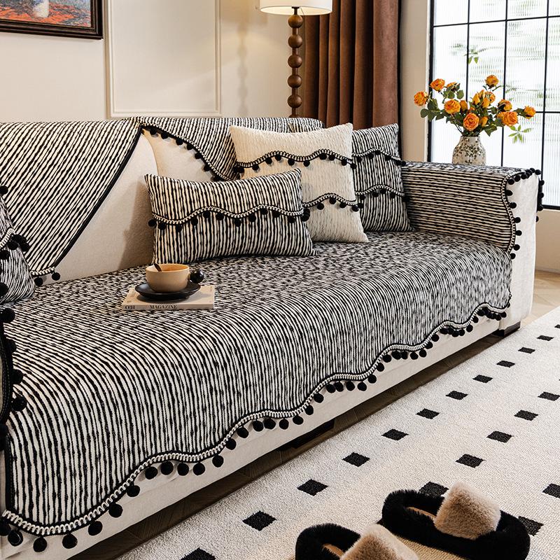 New Sofa Cover, Universal In All Seasons, High-End Leather Seat Cushion, One-Piece Full-Shop Anti-Cat Scratch Cover