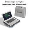 Laptop Lap Desk for 13-15Inch Laptops Portable Folding Laptop Table with Carry Handle Soft Pillow Cushion Multi-functional Lap Desk
