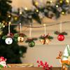 Cross-border Red Berry Pine Cone Bell Door Hanger & Christmas Tree Ornament