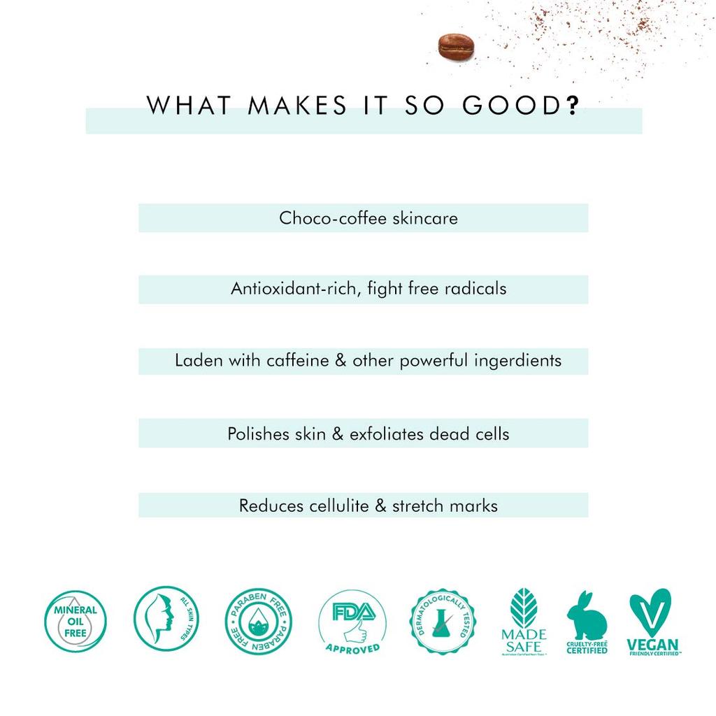 Special Offer mCaffeine Body Polishing Kit for Exfoliation, Tan Removal & Intense Moisturization