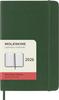 Moleskine 2026 Daily Pocket Size X Soft Myrtle Starting In January Planner, 12-Month Diary, (9cm 14cm), Cover, Green, DSK1512DC2Y26,