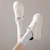 Women's Shoes Autumn New Platform White Shoes High-Grade Increased Lightweight Casual Sports Skate Shoes