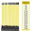 12pcs/set T7-T40 Impact Torx Bit Set Magnetic Attraction Screwdriver Bit  Electric Appliance