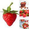 Beautiful Fake Strawberry Realistic Bright-colored Home Decor