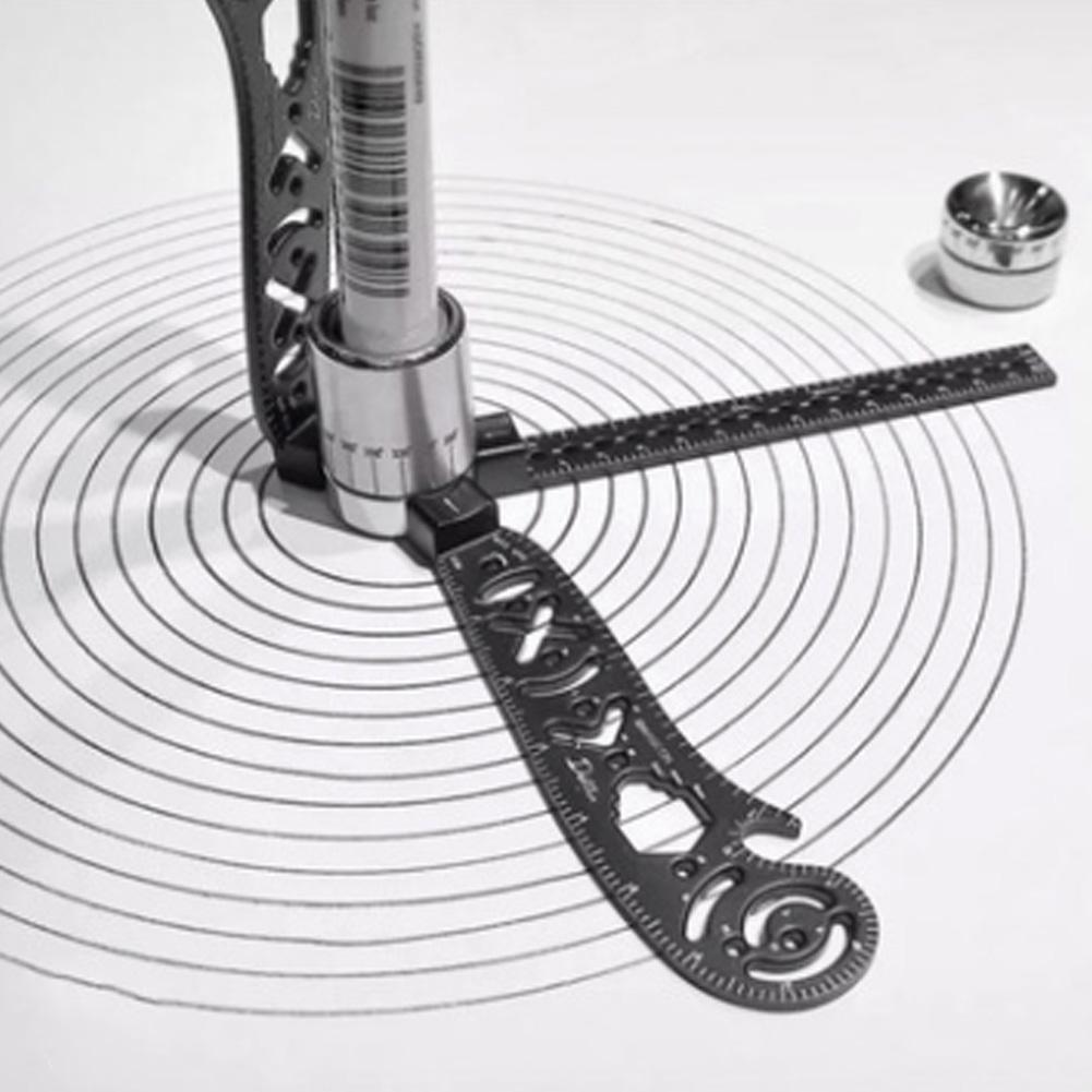 Multi Function Painting Tool Creation Magnetic Circular Gauge Tool Magcon Circular Compass