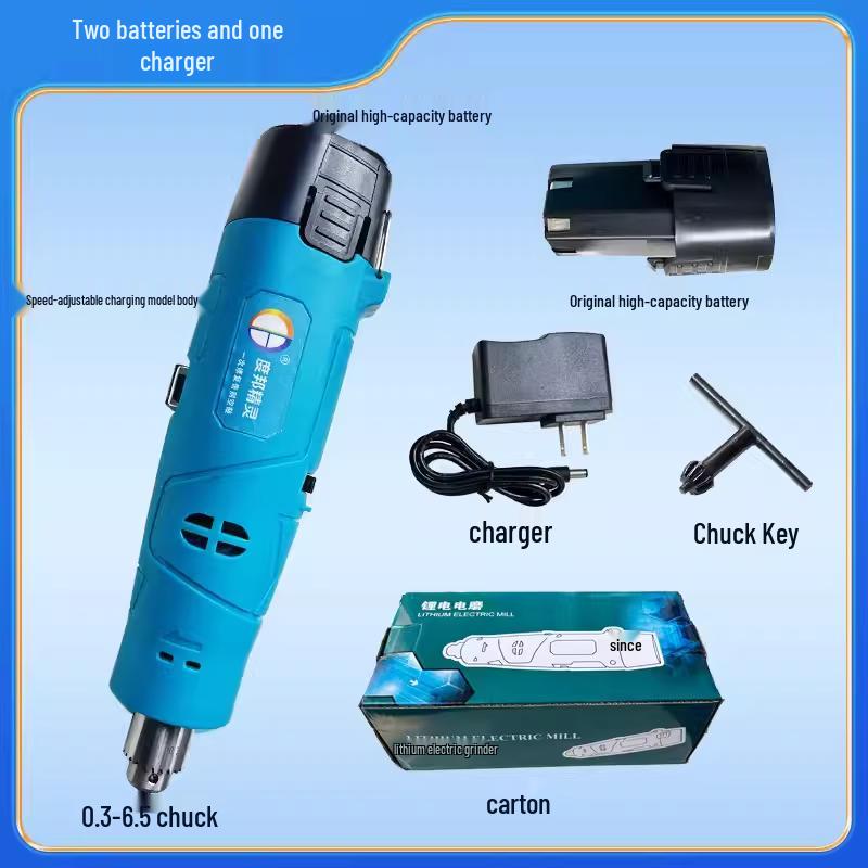 Rechargeable Handheld Tile Grinder & Drill for Marble Hole Punching