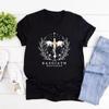 Fourth Wing T-Shirts Basgiath War College Tshirt Fantasy Reader Shirt Short Sleeve Vintage T-shirt Book Lover Tee Bookish Gift