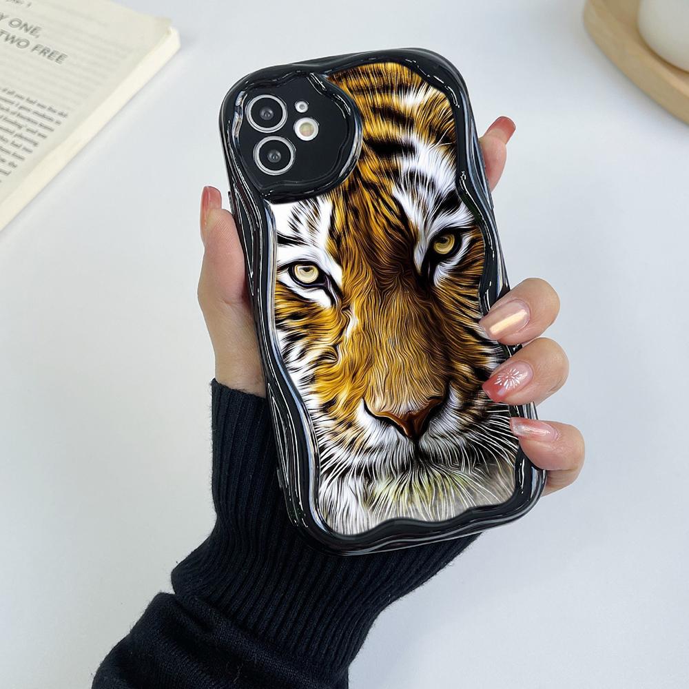 Ae99 Tigers Lion Love Design Art Защитные чехлы для телефонов для Xiaomi Poco X5 F6 Redmi Note 13 12 11 Pro 13C 12C A3 Huawei Honor 90 Wave Задняя крышка из ТПУ