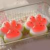 Cute Watermelon Three Color Cat Paw Squeeze Toys Tpr Slow Rebound Decompression Release Toy