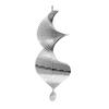 Spiral Wind Spinner Decoration Weather-proof Indoor Outdoor Window Garden Yard Porch Metal 3D Wind Chime Hanging Ornament Pendant