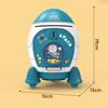 Cute Money Box Space Rocket Shape Coin Saving Box High Quality Piggy Bank  Kids Gift Toy