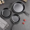 20/25/30cm Mini Frying Pan Sets Non-Stick Pans Steel Frypan Pot Durable Cast Iron Cookware Pancake Egg Fryer Kitchen Accessories
