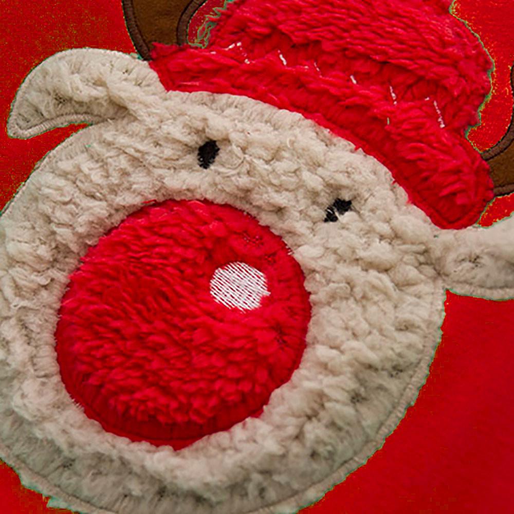 Toddler Baby Long Sleeve Print Christmas Deer Tops Sweatshirt