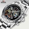 Mens Tourbillon Mechanical Watches Automatic Top Brand Luxury Watches for Men Mechanical Wristwatch Men Waterproof Watch