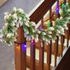 Real Touch Artificial Pine Garland 2M Winter Pine Garland Faux Greenery Garland Fireplaces