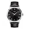 Tissot Men's Classic Dream Watch, Black Dial, Leather Strap, T1294101605300, Officially Imported