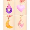 Geometric Earring Pendant Silicone Mold  Epoxy Resin Mould Handmade Jewelry Making Tool Necklace Keychain Craft