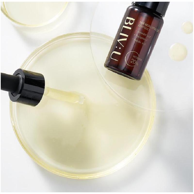 BLIV:U The Real Vitamin C 20 Ampoule 12ml Brightening Anti-Spots Melanoma