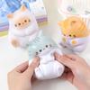Cat Stress Relief Squishy Toy Pu Slow Rising Squeeze Antistress Ball Cartoon Table Ornaments Squishy Stress Reliever Toys