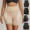 Women's High Waist Tummy Control Breathable Mesh Boxer Shaping Shorts with Hip Lift
