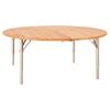 KingCamp Outdoor One Pole Tent Round Height Bamboo Low Storage Bag Width Outdoor Table for Load Capacity Camping Equipment Table, Table, Table,